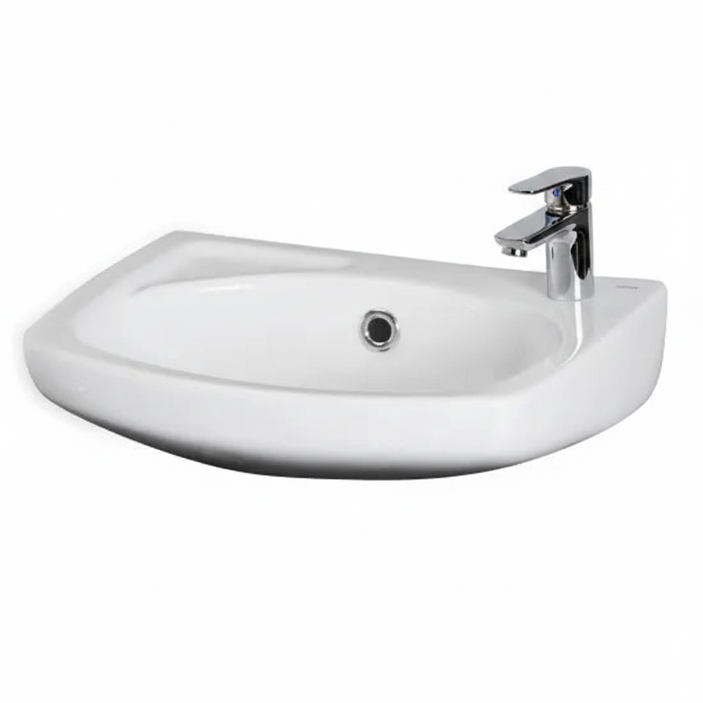 Nuie Melbourne 350mm wall hung ceramic basin sharp product image
