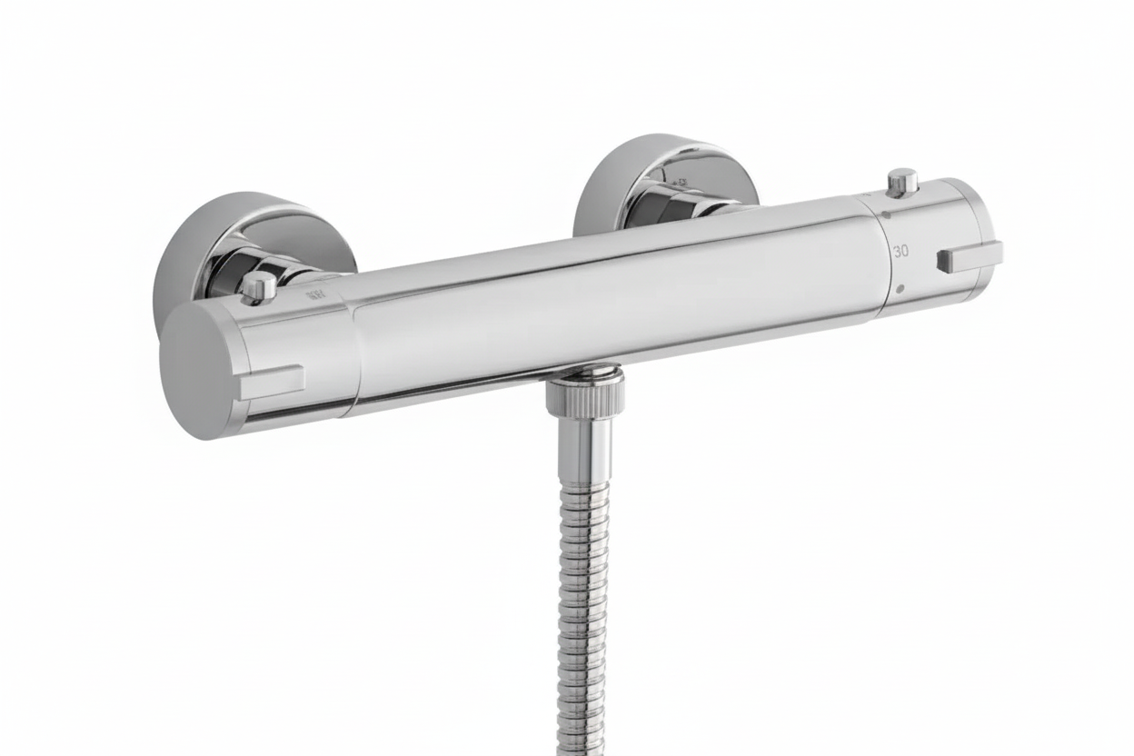 Nuie Minimalist Thermostatic Bar Valve