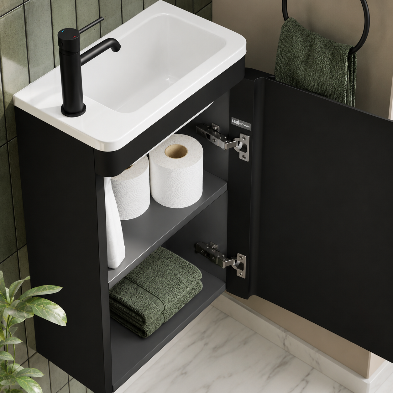 Hib - Arc Cloakroom Furniture - Terracotta Peach