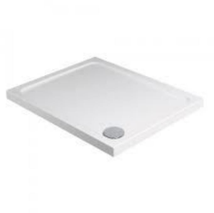 JTFUSION 1100 X 900 WHITE ANTI - SLIP TRAY WITH WASTE