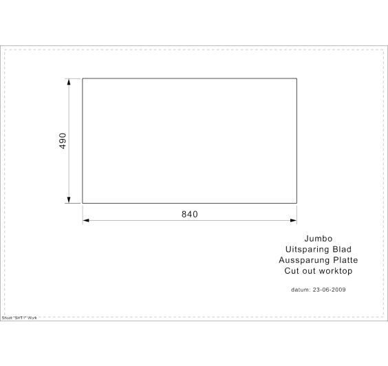 REGINOX JUMBO STAINLESS STEEL KITCHEN SINK
