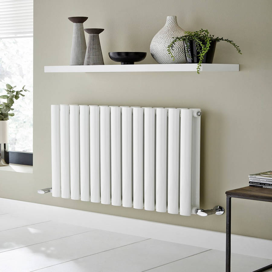 Kartell Aspen Steel Horizontal Designer Radiator, White
