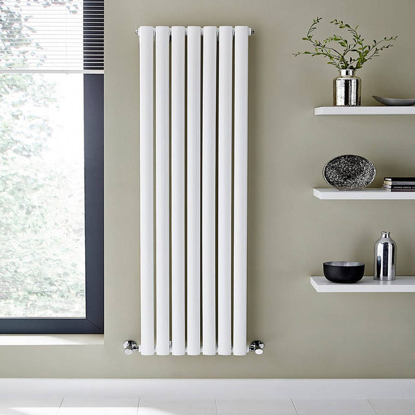 Kartell Aspen Steel White Single/Double Vertical Designer Radiators