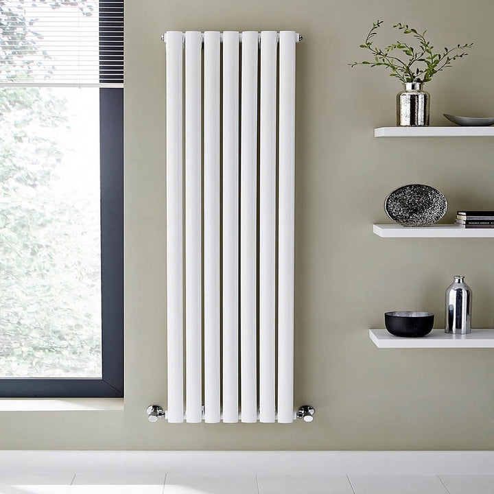 Kartell Aspen Steel White Single/Double Vertical Designer Radiators