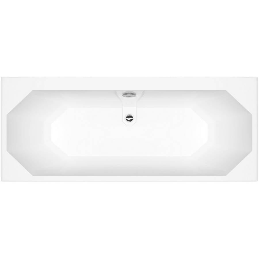 Kartell Astlea White Double Ended Bath with Legs