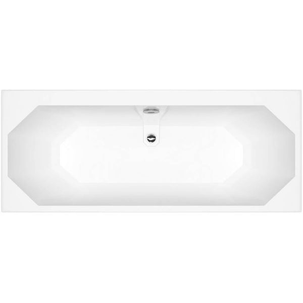Kartell Astlea White Double Ended Bath with Legs