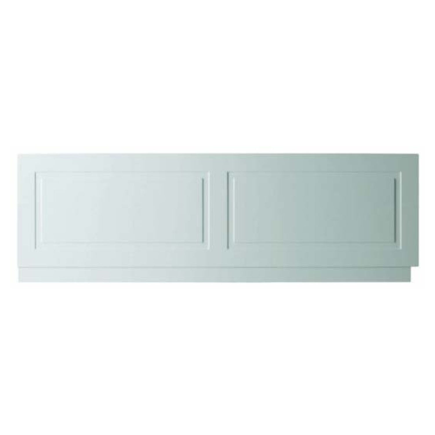 Kartell Astley 1800mm Front Bath Panels - Matt White