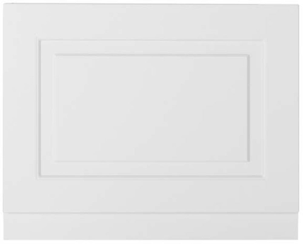 Kartell Astley 700mm End Bath Panels - Matt White