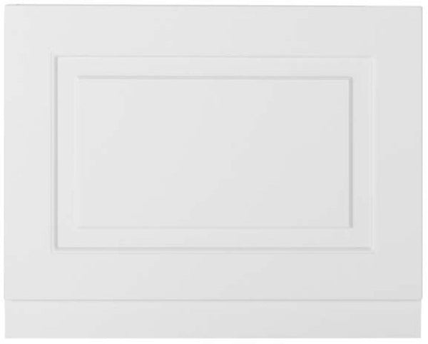 Kartell Astley 700mm End Bath Panels - Matt White