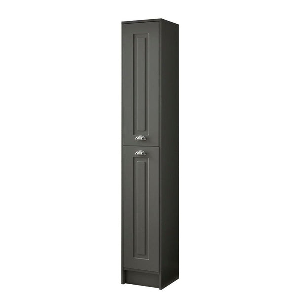 Kartell Astley Floor Standing Side Unit 1800mm x 300mm, Matt Grey
