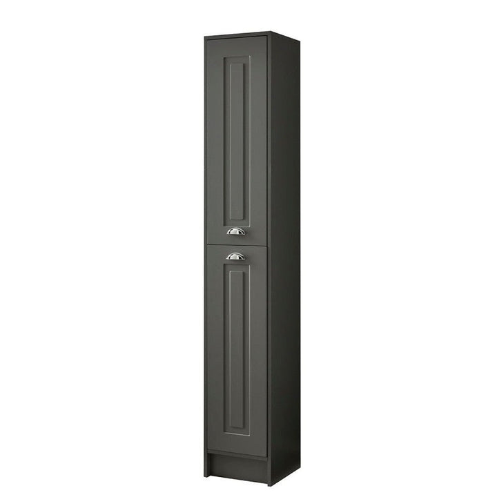 Kartell Astley Floor Standing Side Unit 1800mm x 300mm, Matt Grey