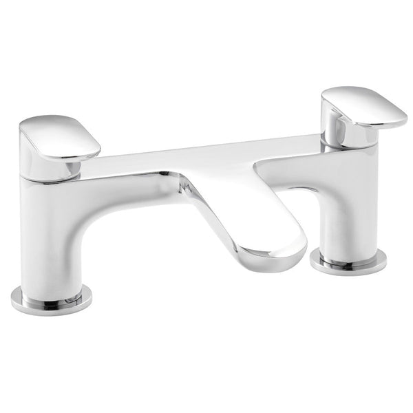 Kartell Brassware Verve Bath Filler Tap, Chrome