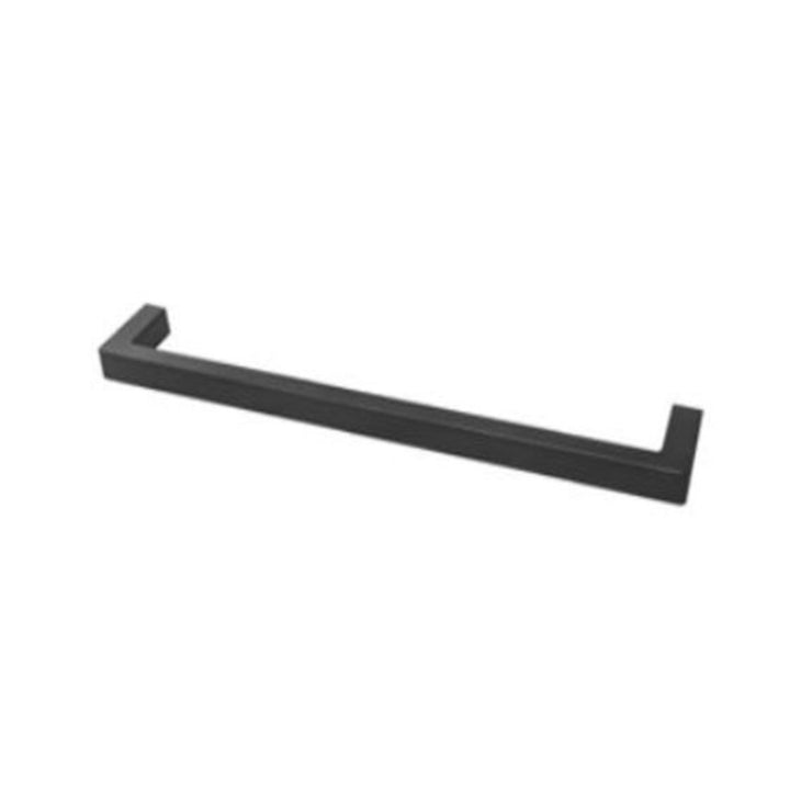 Kartell Encore Square Shaped Cabinet Handle for Encore/Impakt Units, Matt Black