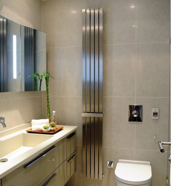 Kartell Idaho Stainless Steel Vertical Designer Radiators