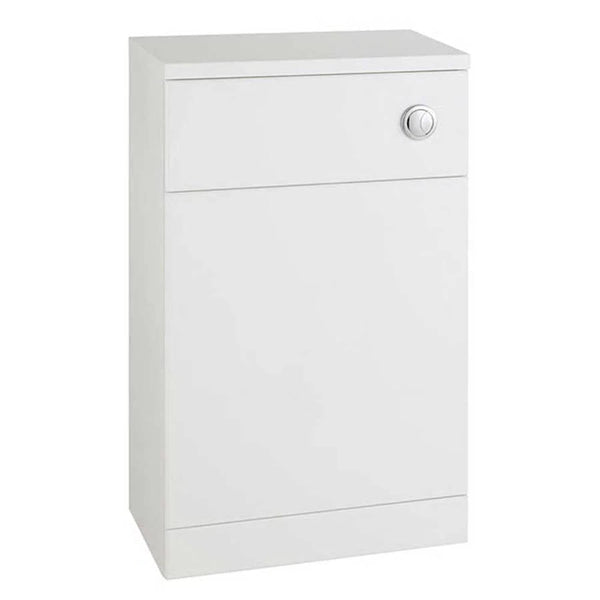 Kartell Impakt Floor Mounted WC Unit, 600mm W x 300mm D - White