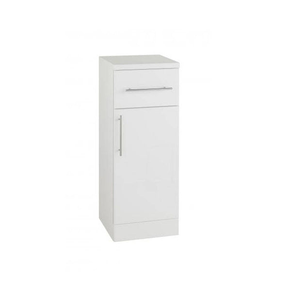 Kartell Impakt Single Door Base Storage Unit, 300mm W x 300mm D - White