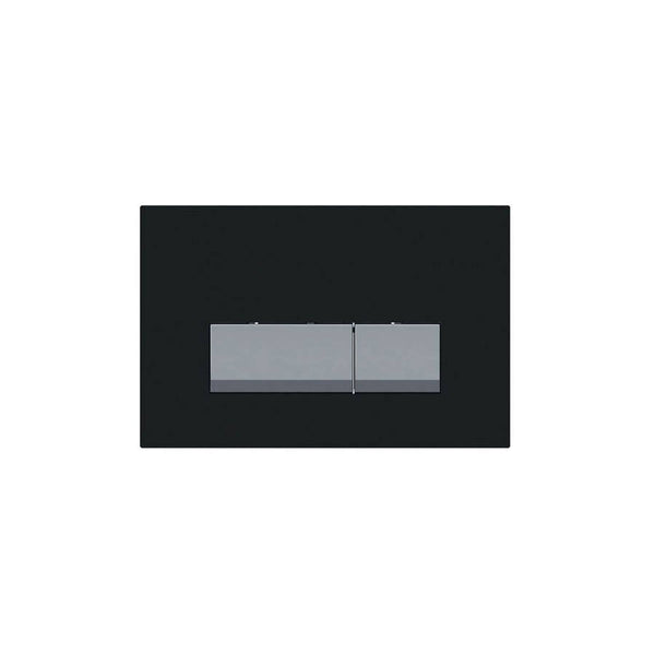 Kartell Keytec Glass Black Flush Plate