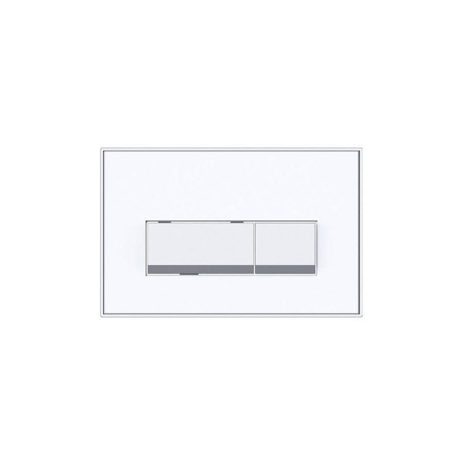 Kartell Keytec Glass White Flush Plate