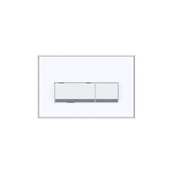 Kartell Keytec Glass White Flush Plate