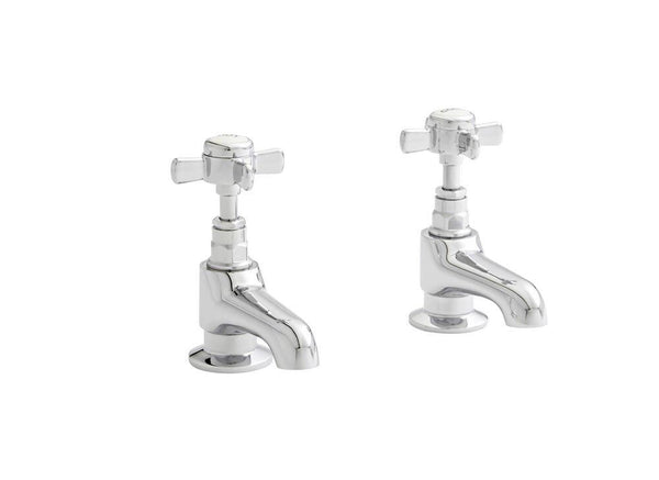Kartell Klassique Brass Basin Tap (Pair)