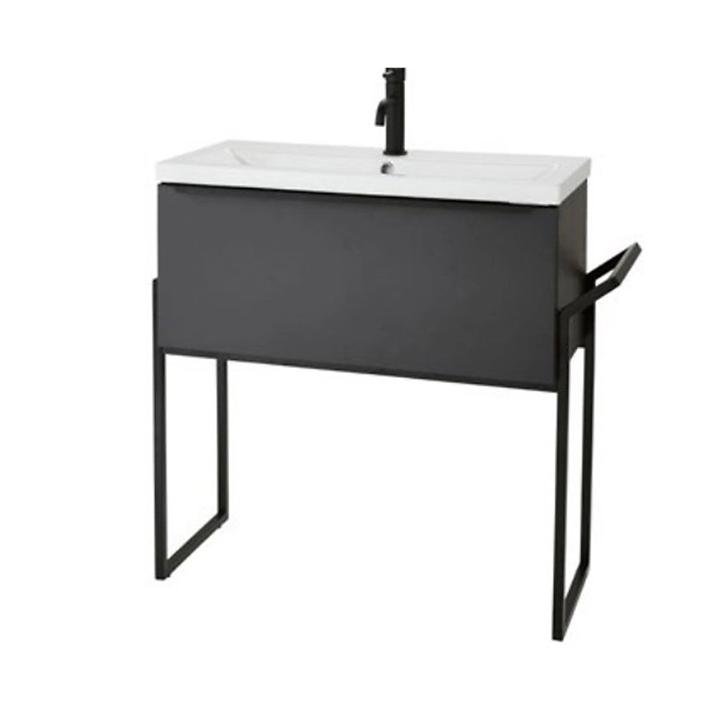 Kartell Kore Wall Mounted Furniture Frame for Kore Units, Black