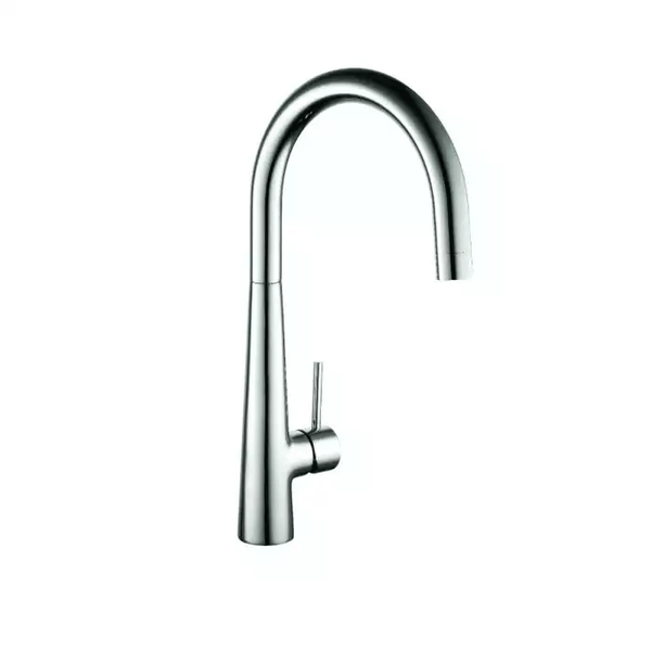 Kartell Mono Kitchen Sink Mixer Tap Side Lever, Polished Chrome