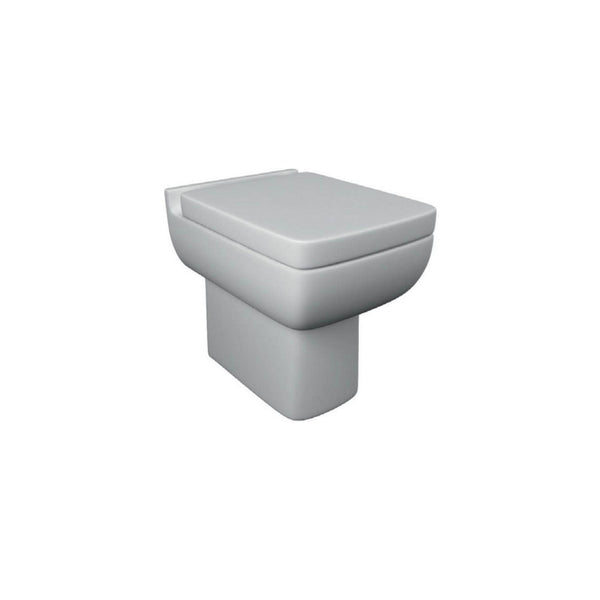 Kartell Options 600 Ceramic Back To Wall Toilet WC Pan With Premium Soft Close Seat