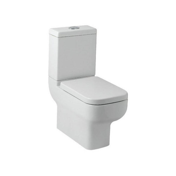 Kartell Options 600 Ceramic Closed Couple Toilet WC Pan With Cistern & Soft Close Seat