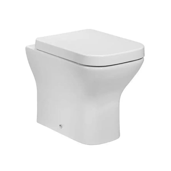 Kartell Options 600 Wall Hung Pan With Soft Close Seat, White Finish