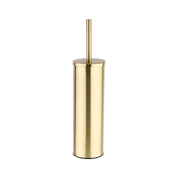 Kartell Ottone Wall Mounted Toilet Brush, Brushed Brass