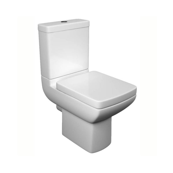 Kartell Pure Close Coupled Toilet Pan, Cistern & Soft Close Seat