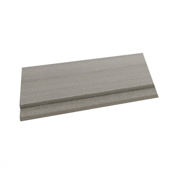 Kartell Purity 2 Piece End Bath Panel 700mm, Silver Oak