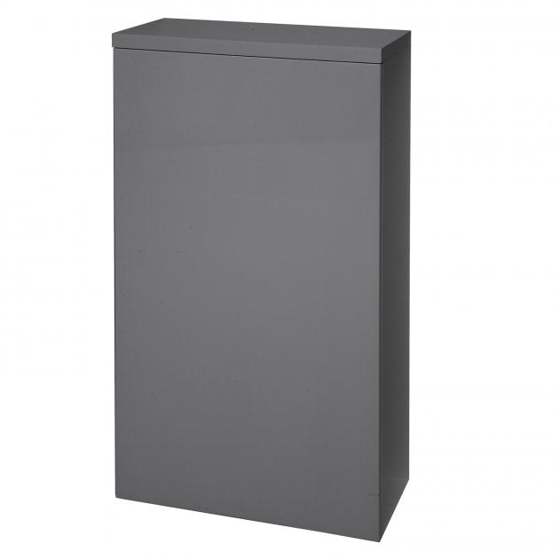 Kartell Purity WC (Water Closet) Unit 830mm x 505mm, Storm Grey Gloss