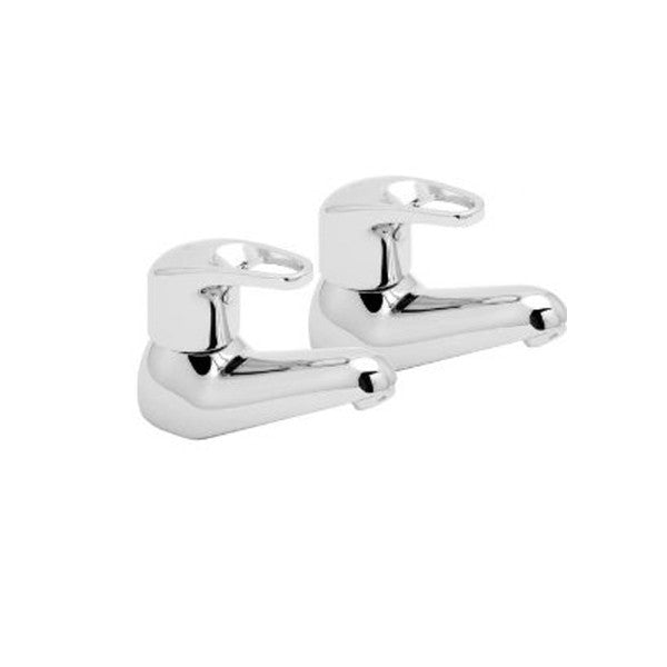 Methven Deva Lace Chrome Brass Bath Taps (Pair)