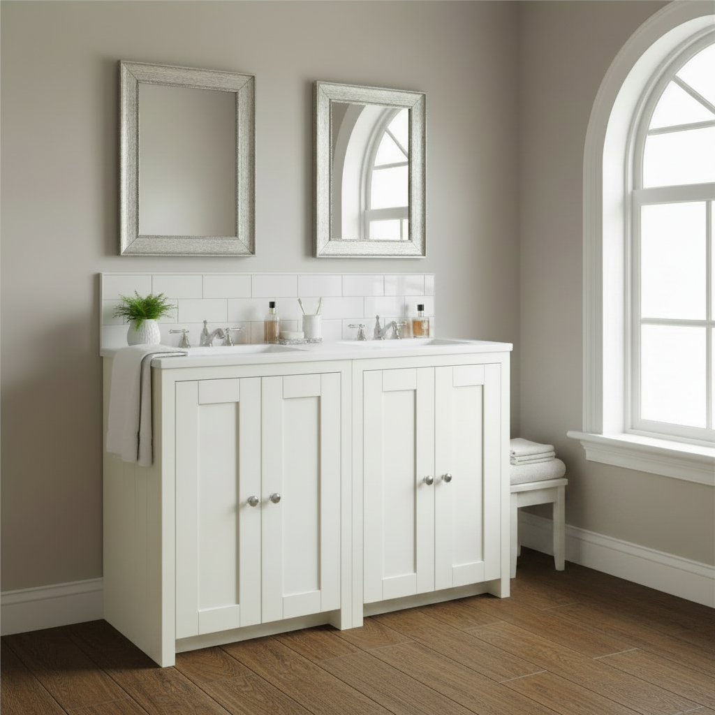 Lansdown 1200mm Vanity Unit - Oak Floor