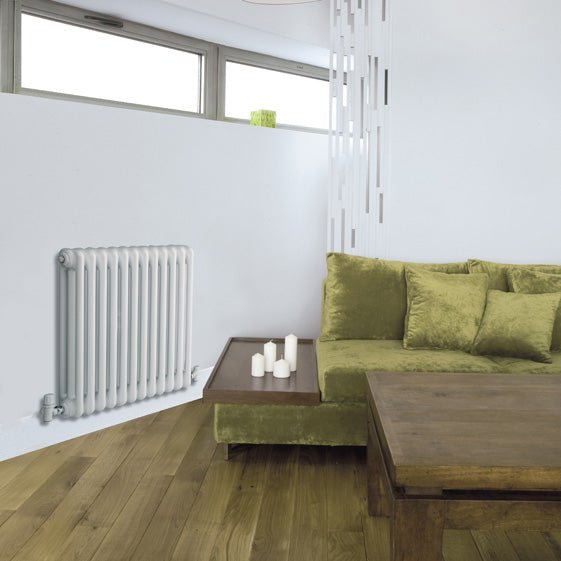Lazzarini Tubolare White Horizontal 3/4 Column Radiators