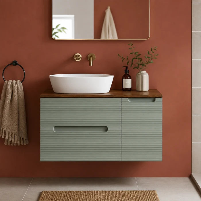 Tailored Bathrooms - Lucca Counter Top Ceramic Basin 500 x 380mm - Gloss White