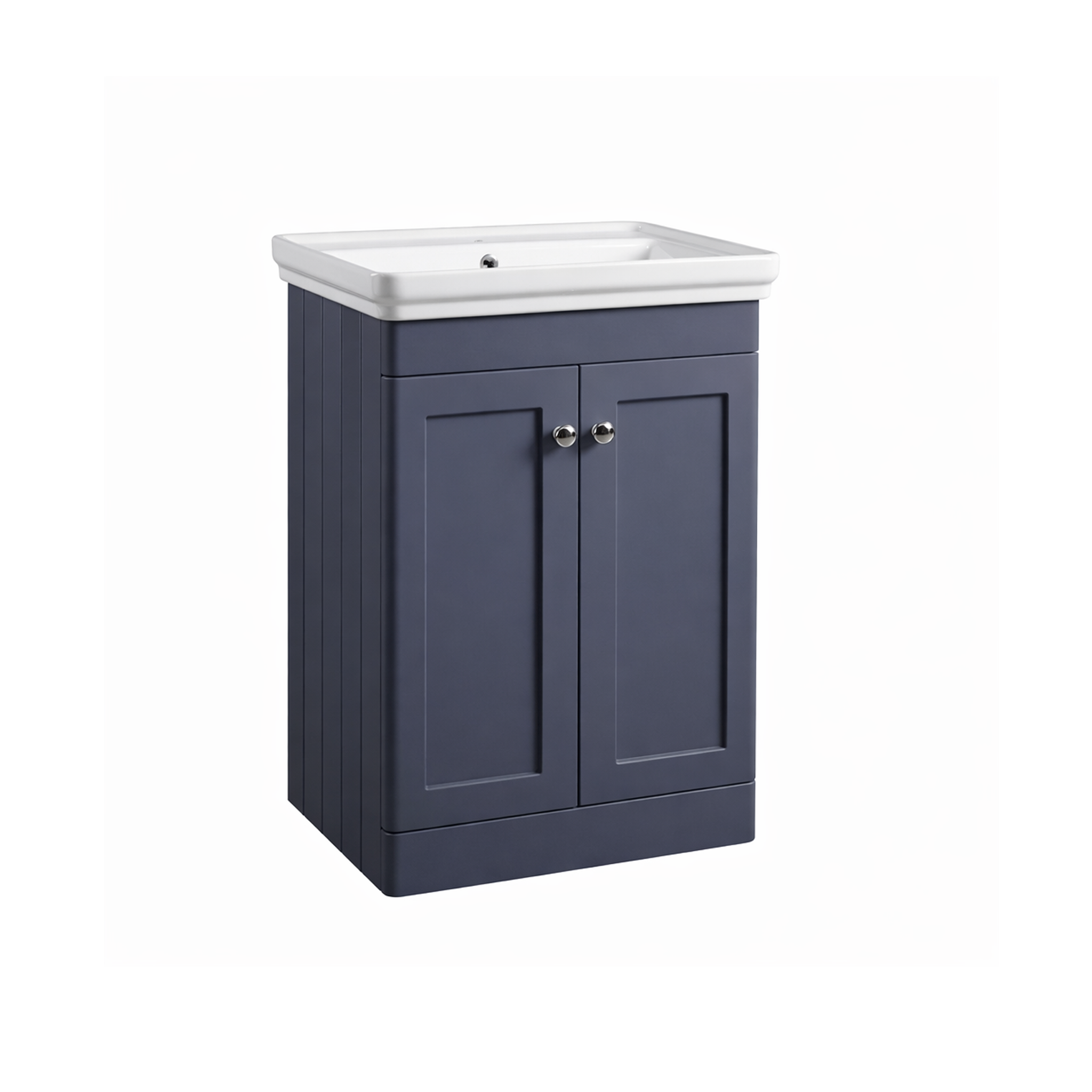 Tavistock - Marston Floor Standing Vanity Unit - Matt Paper White