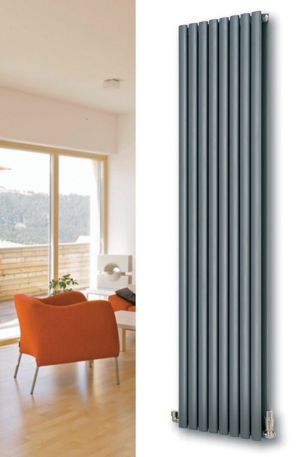 MaxtherM Ledbury Steel Anthracite Horizontal Designer Radiators