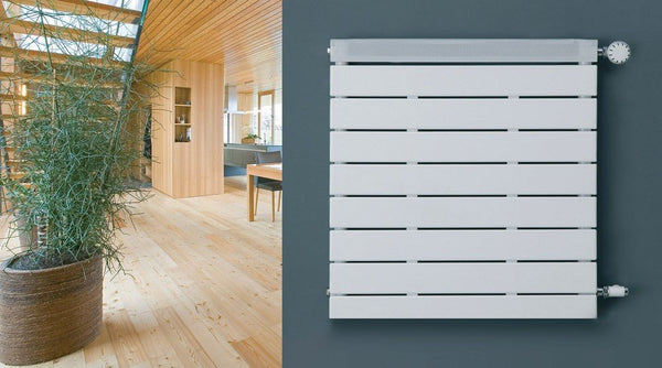 MaxtherM Andover Steel White Horizontal Designer Radiators