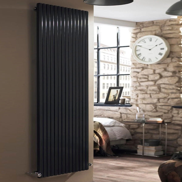 MaxtherM Camborne Square Tube Steel Anthracite Vertical Designer Radiators