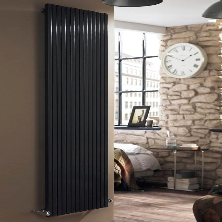 MaxtherM Camborne Square Tube Steel Anthracite Vertical Designer Radiators