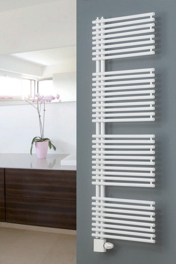 MaxtherM Leyland Plus Steel White Designer Heated Towel Rails