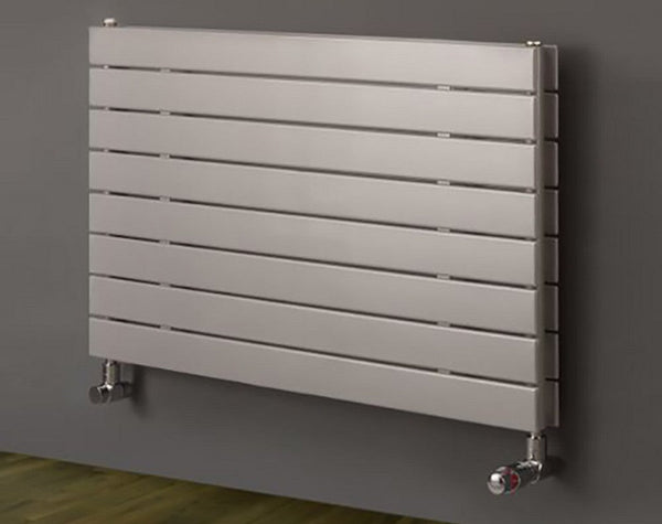 MaxtherM Newport Steel Silver Horizontal Designer Radiators