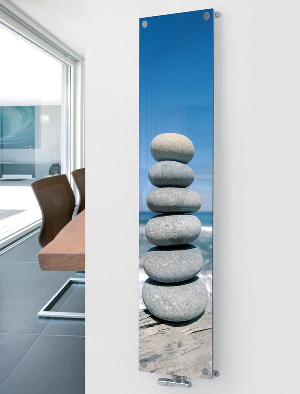 MaxtherM Prescott Steel Double Panel Picture Printed Vertical Designer Radiators