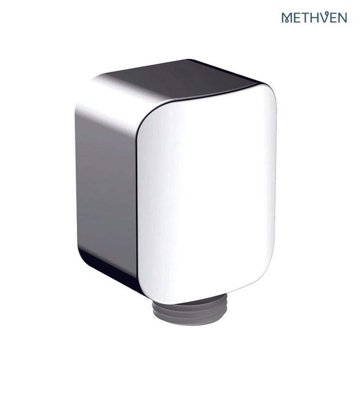 Methven Chrome Brass Square Wall Union