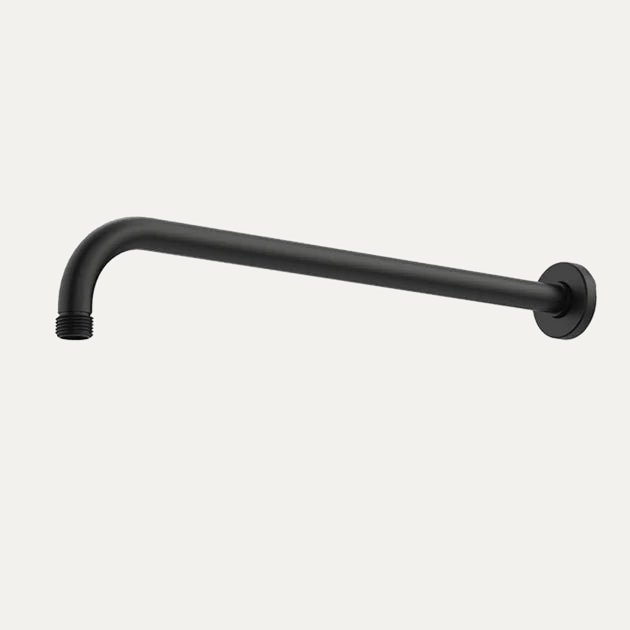 Methven Deva 500mm Over Head Wall Shower Arm Black