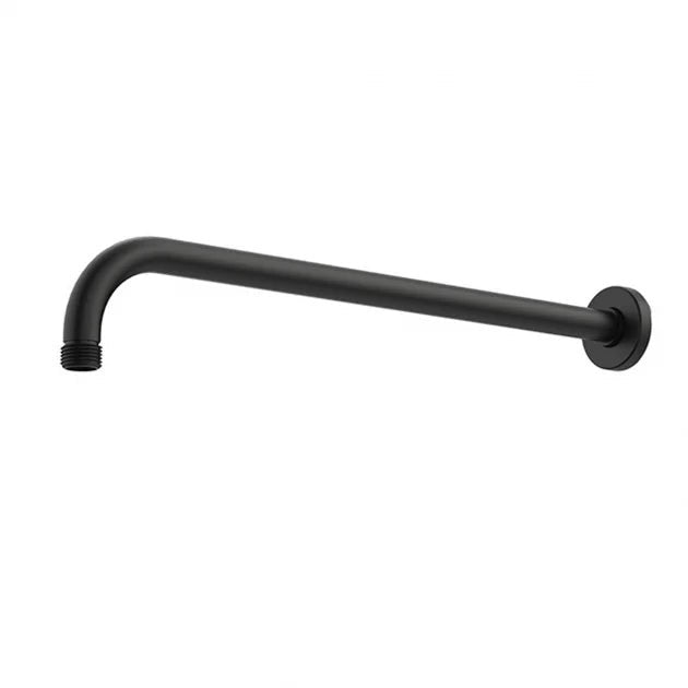 Methven Deva 500mm Over Head Wall Shower Arm Black