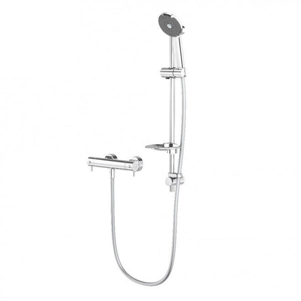 Methven Satinjet Kiri Cool To Touch Bar Shower With Diverter Graphite