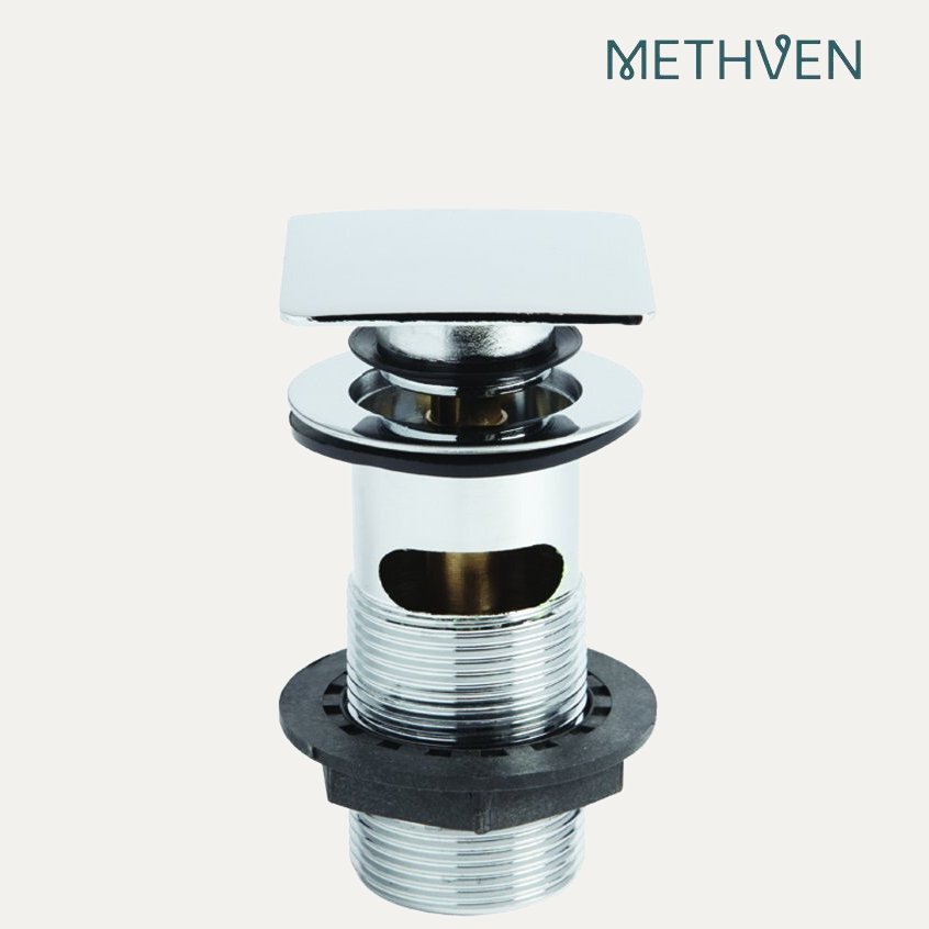 Methven Square Clicker Basin Waste - Tradeplumbing